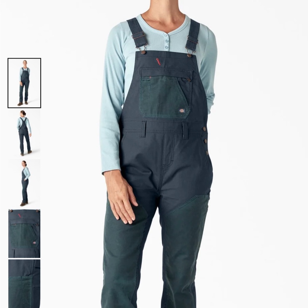 Dickies Women's Classic Blue Overalls